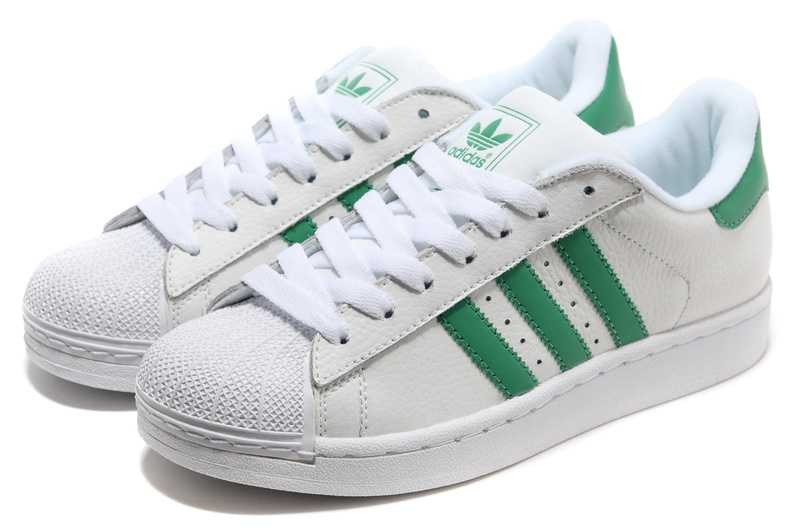 adidas superstar homme vert